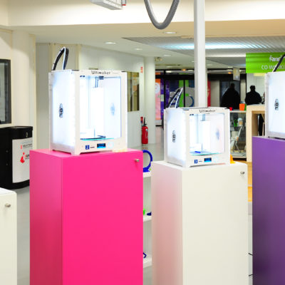 Imprimantes 3D à la Cité de l'Objet Connecté
